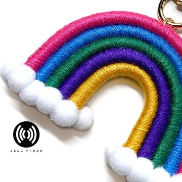 Rainbow Clouds Key chain Pendant Bag Charms