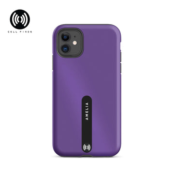 Custom Purple Tough iPhone 14 Case - Plus more sizes