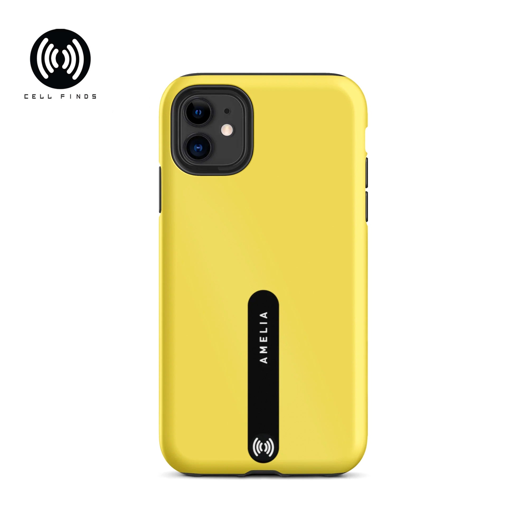 Custom Yellow Tough iPhone Case