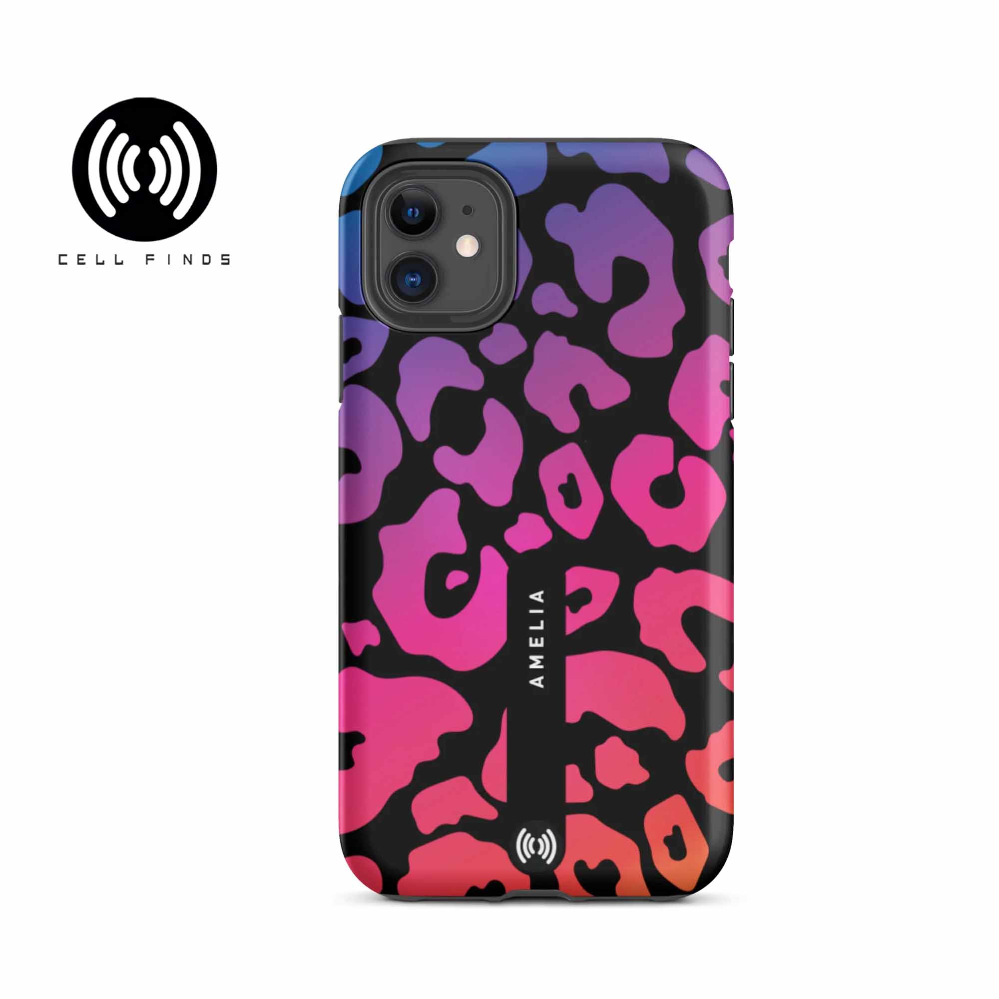 Custom Cute Leopard Tough iPhone 14 Case - Plus More sizes
