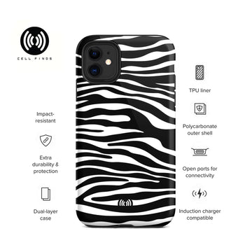 Black & White  Zebra iPhone case