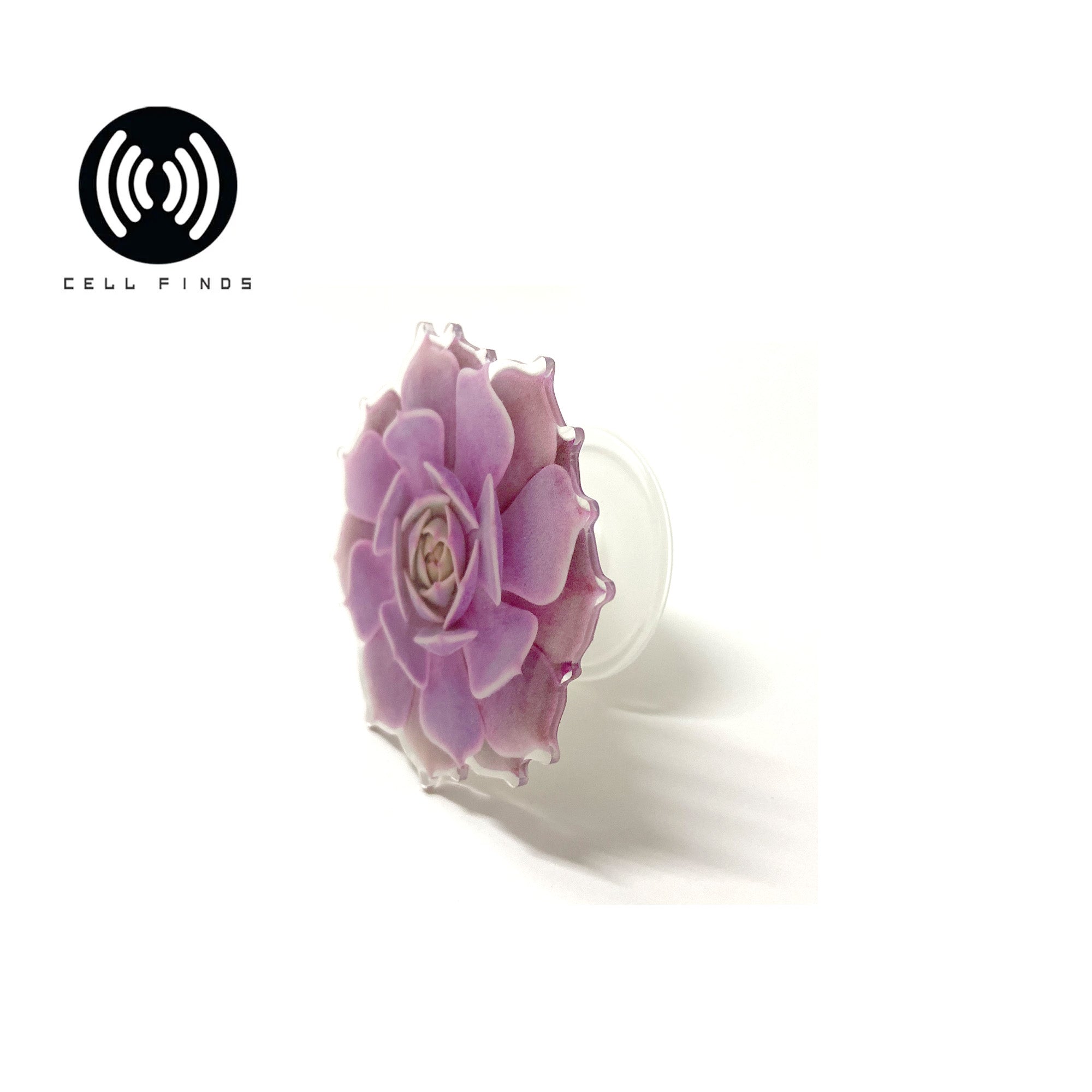 Cute Succulent Lavender Phone Holder & Stand, Fit All Cell Phones