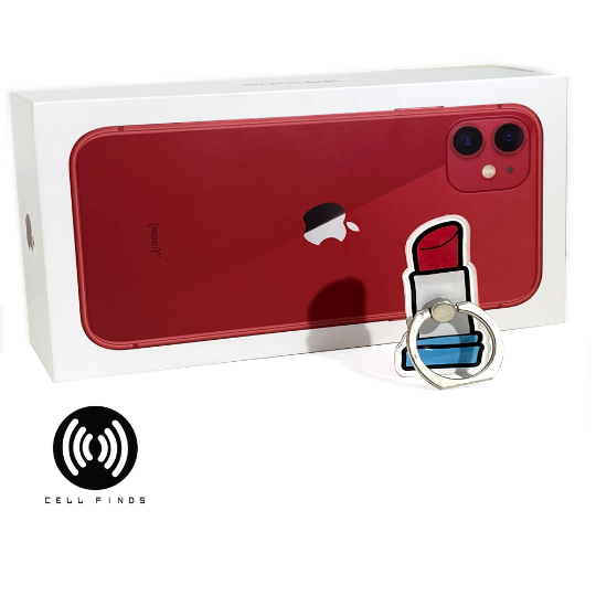Cute Lipstick Cell Phone Grip & Stand, Fit All Cell Phones