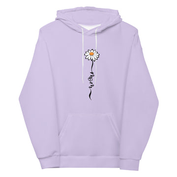 Cute Mom Hoodie with a Daisy