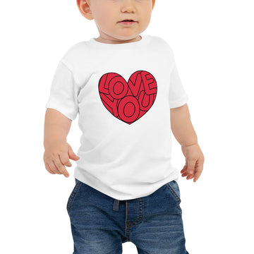 Love You Baby Jersey Short Sleeve Tee