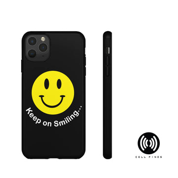 Cute Keep on Smiling iPhone Case