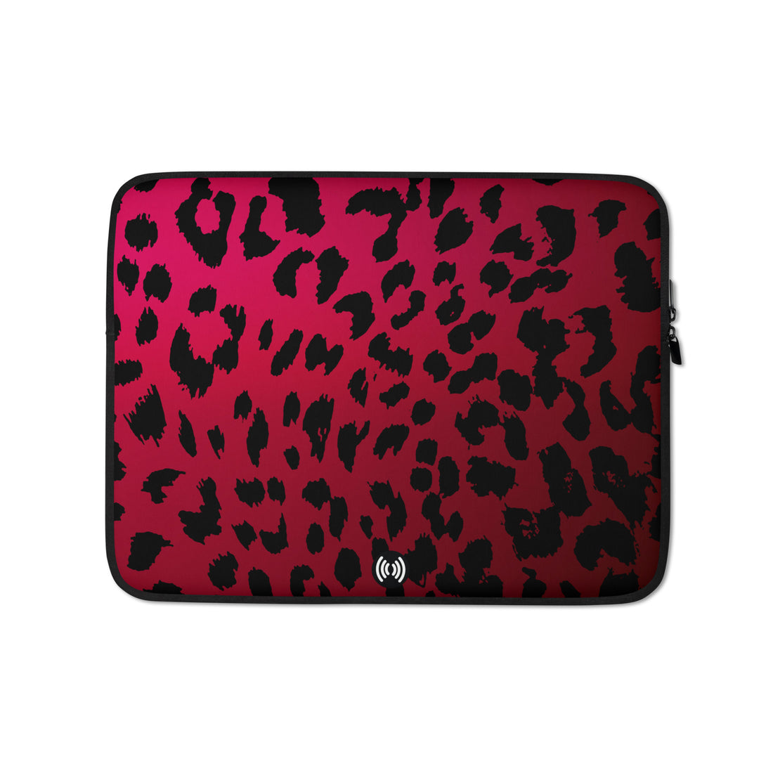 Red Leopard Laptop Sleeve