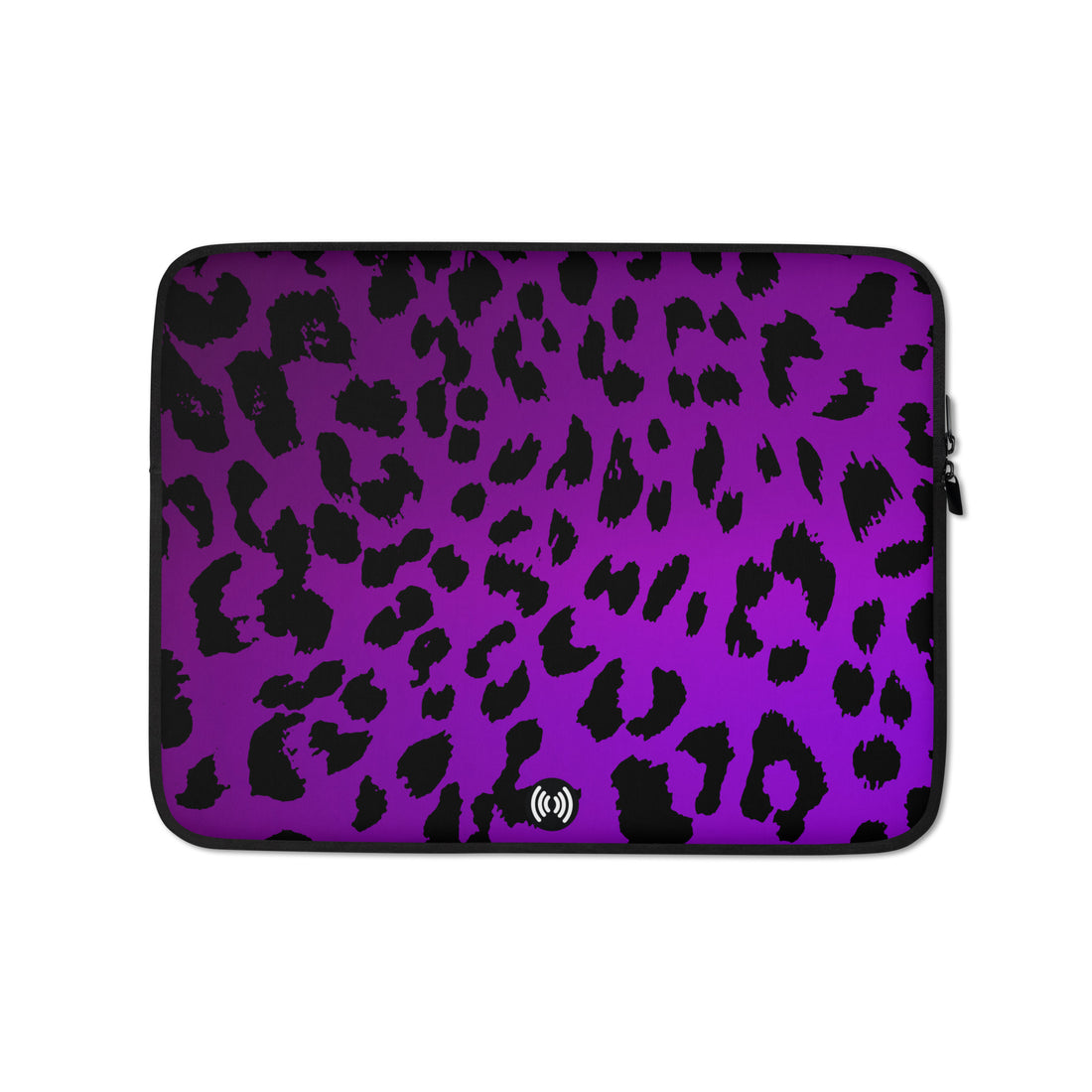 Purple Leopard Laptop Sleeve