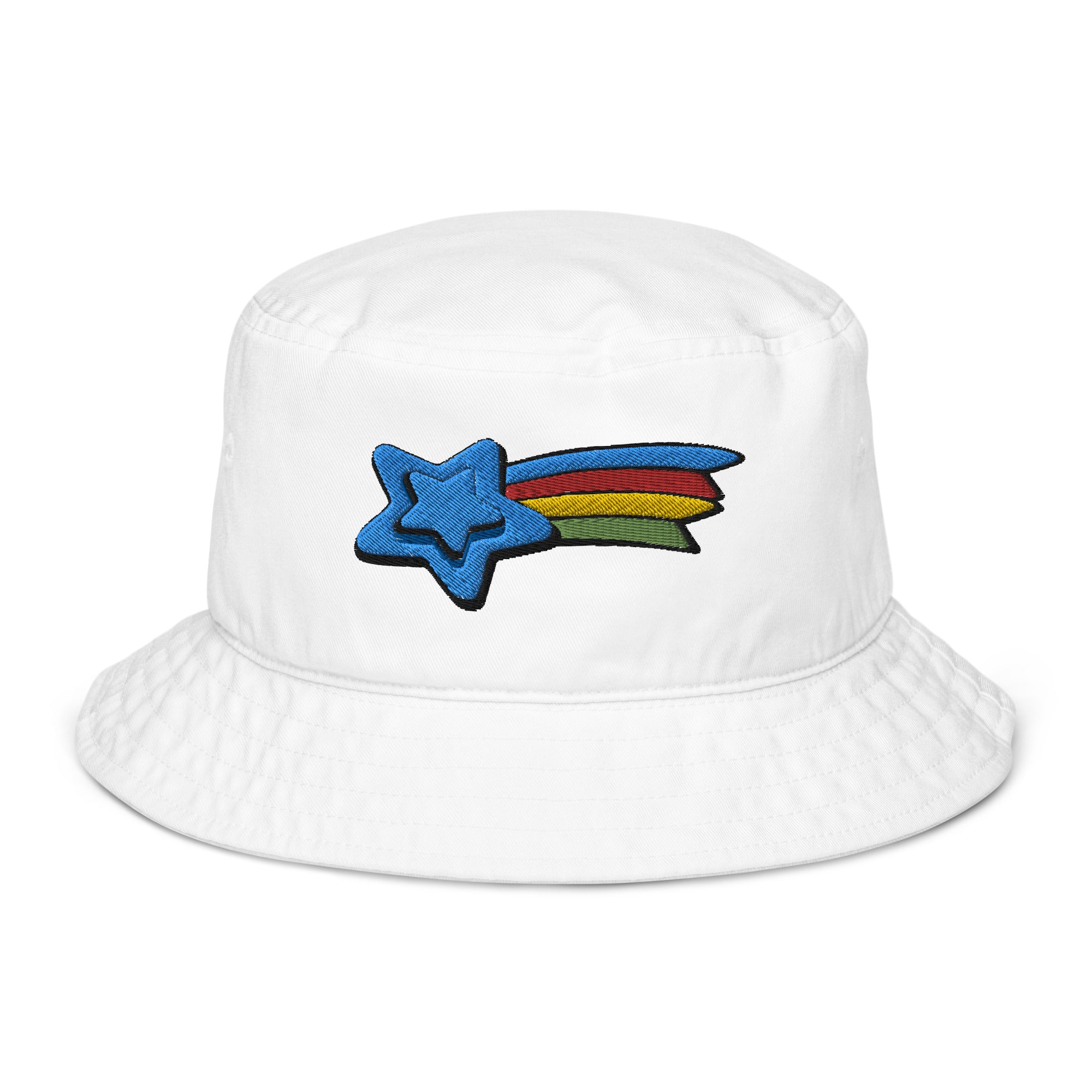 Star Rainbow Organic bucket hat