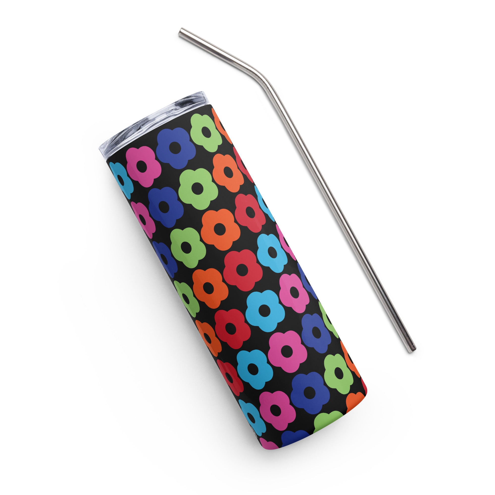 Cute Flower Stainless steel tumbler