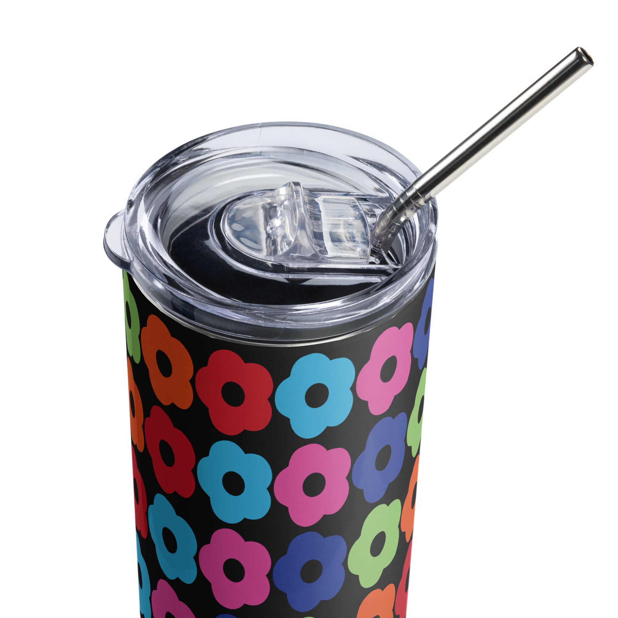 Cute Flower Stainless steel tumbler