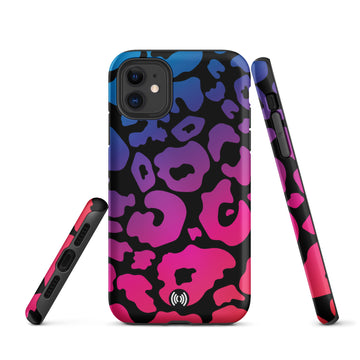 Colorful Leopard Tough iPhone Case -All sizes