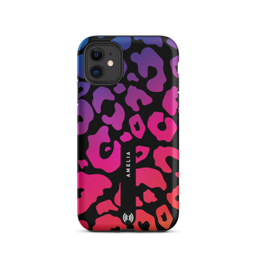 Custom Cute Leopard Tough iPhone 14 Case - Plus More sizes