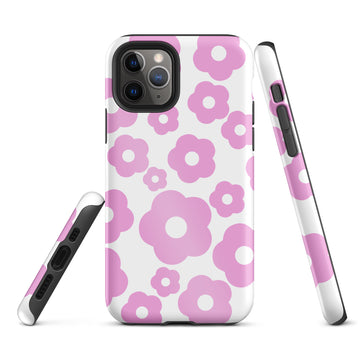 Cute Pink Flower iPhone Cases - In All Sizes