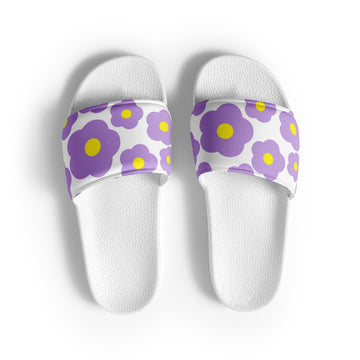 Cute Purple Daisy Women's slides