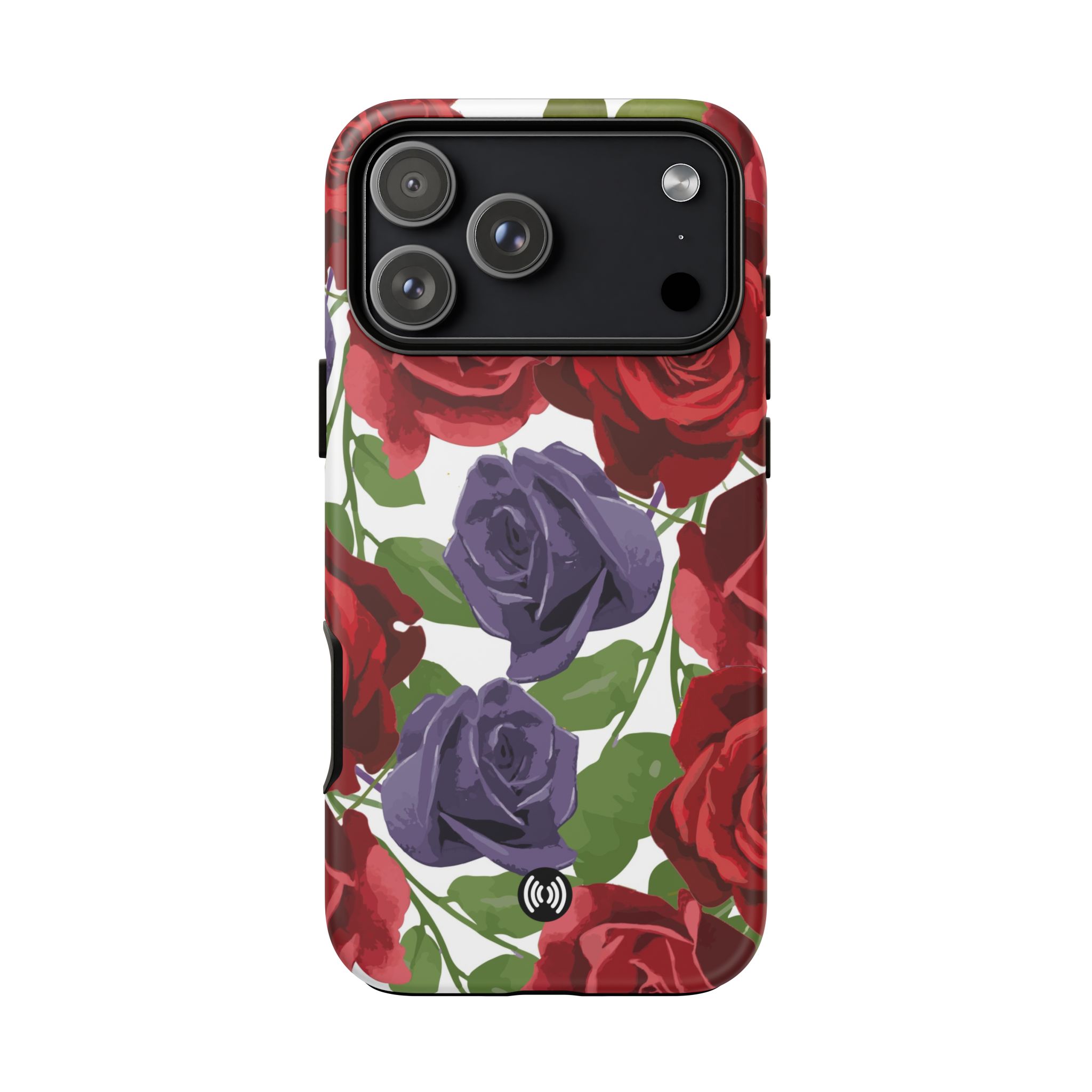 Red & Purple Roses Phone Case