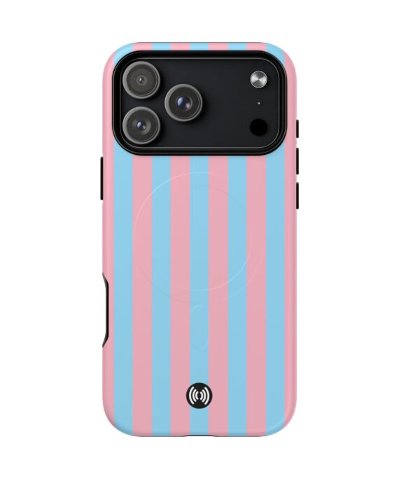 Transgender Pride Stripe Tough Magnetic Phone Case