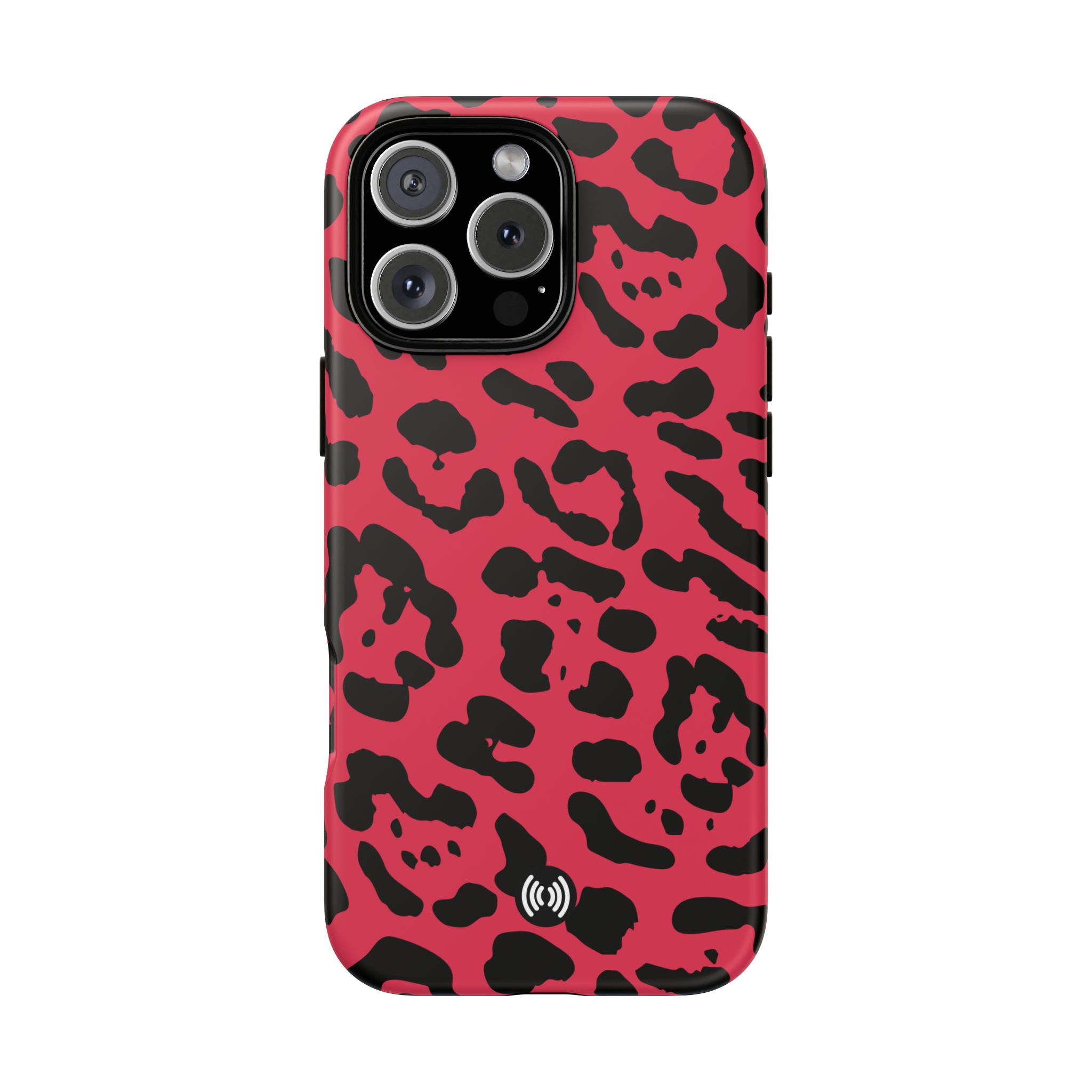 Ruby Red Leopard Print Tough Phone Case | Cellfinds - Image 81