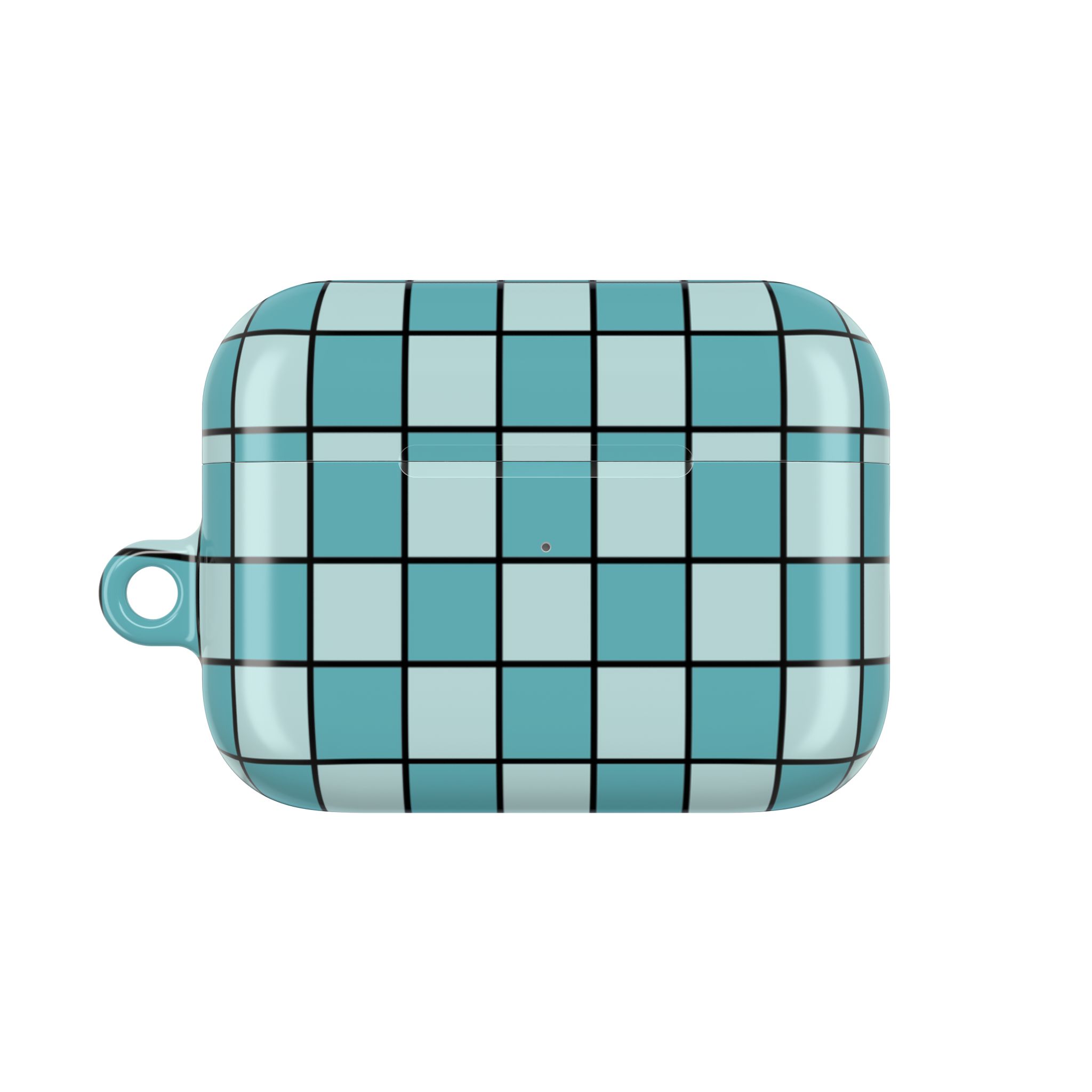 Blue Checkerboard Graphic Phone Case | Y2K Aesthetic Slim Protective Cover - Image 14