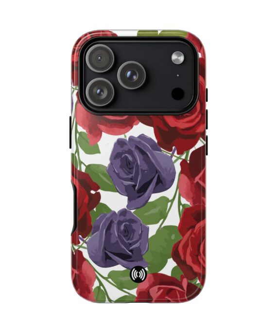 Red & Purple Roses Phone Case