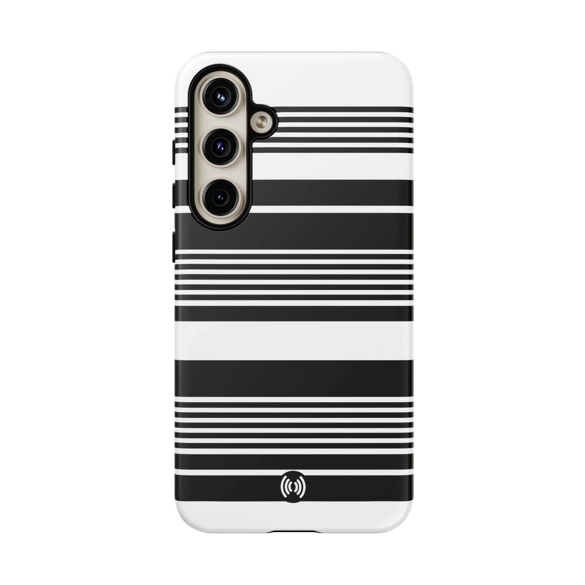 Black & White Striped Phone Case - Image 20