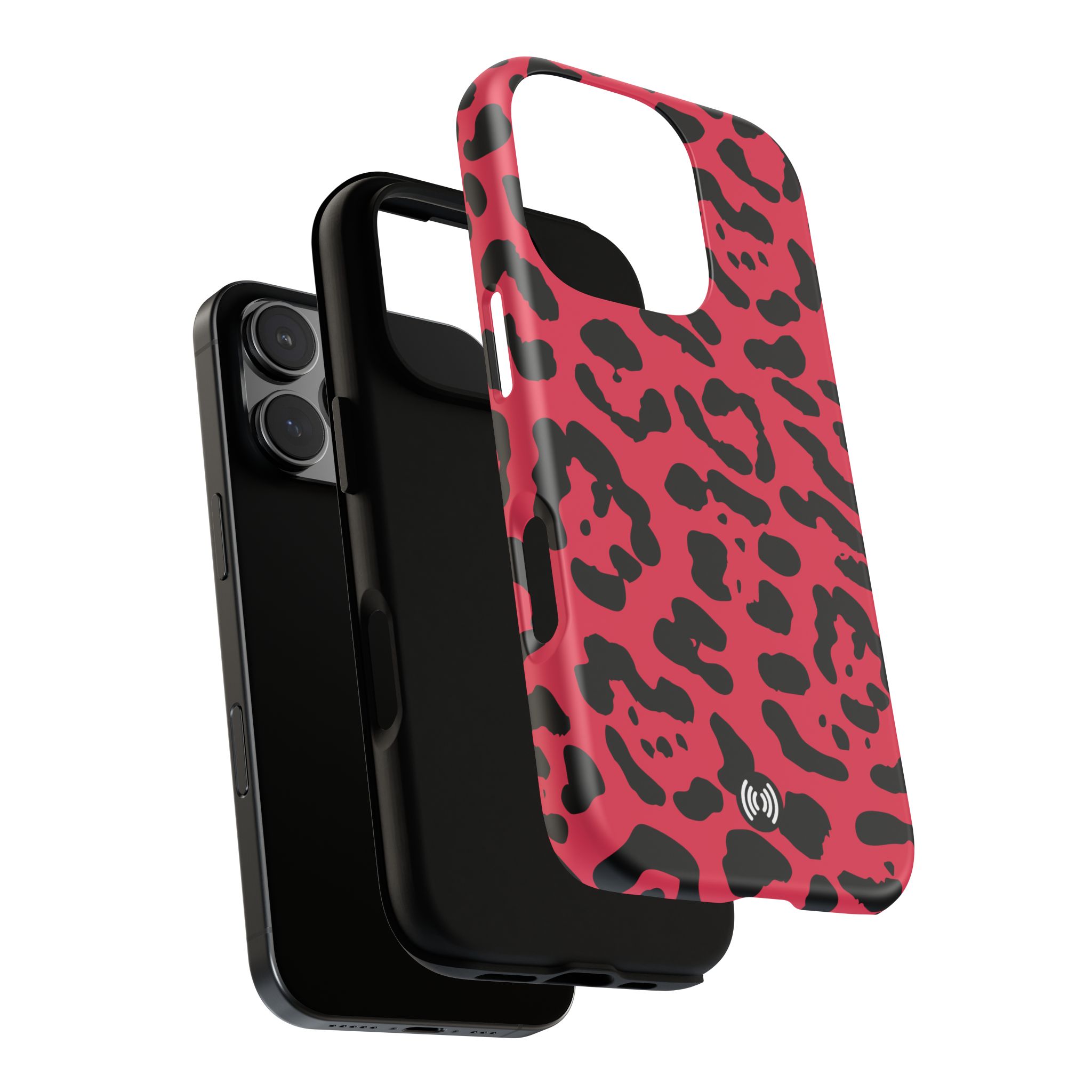 Ruby Red Leopard Print Tough Phone Case | Cellfinds - Image 77