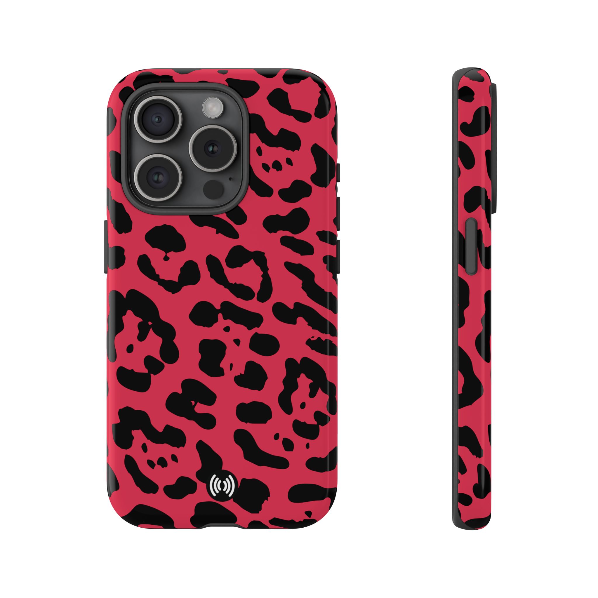 Ruby Red Leopard Print Tough Phone Case | Cellfinds - Image 28
