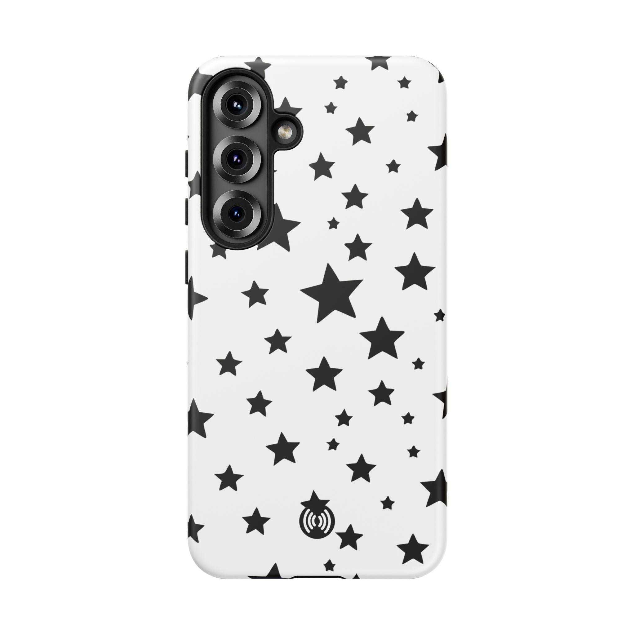 Black Stars on White Phone Case | Cellfinds - Image 96