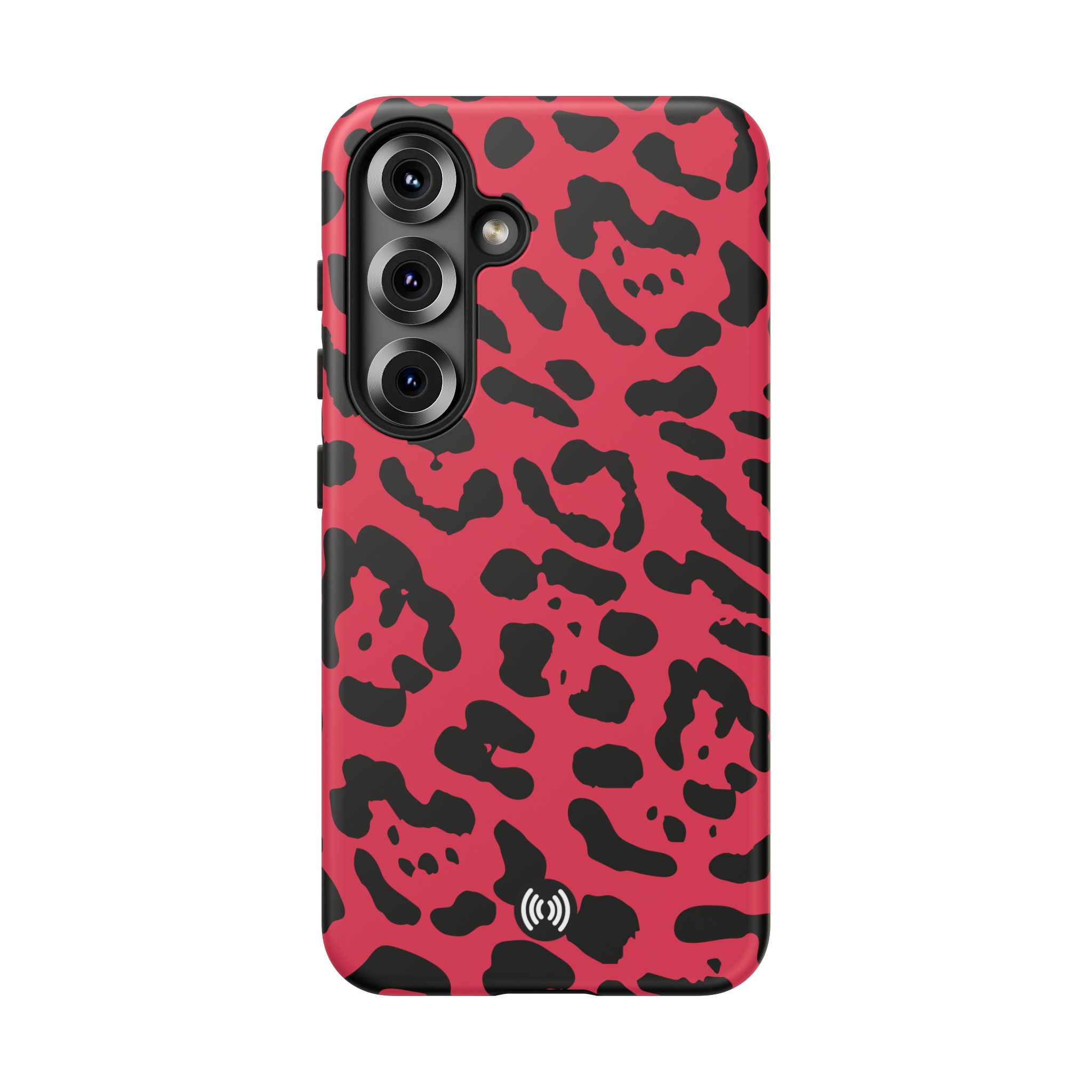 Ruby Red Leopard Print Tough Phone Case | Cellfinds - Image 88