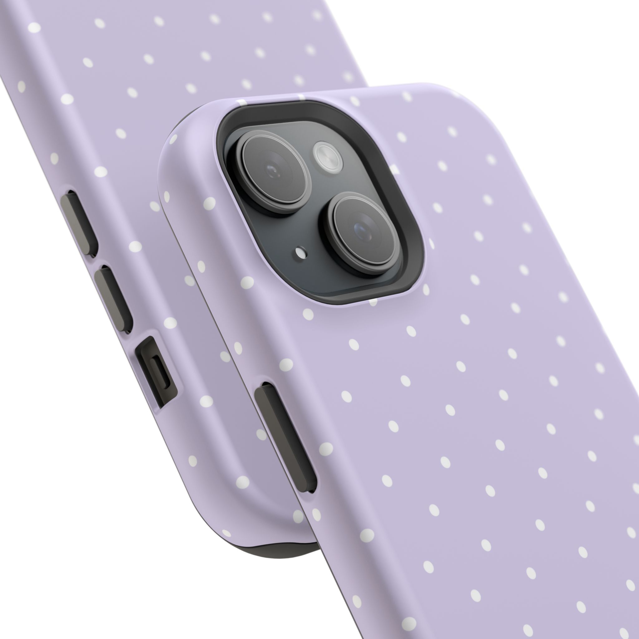 Lilac Polka Dot Magnetic Impact-Resistant Phone Case | Cellfinds - Image 6