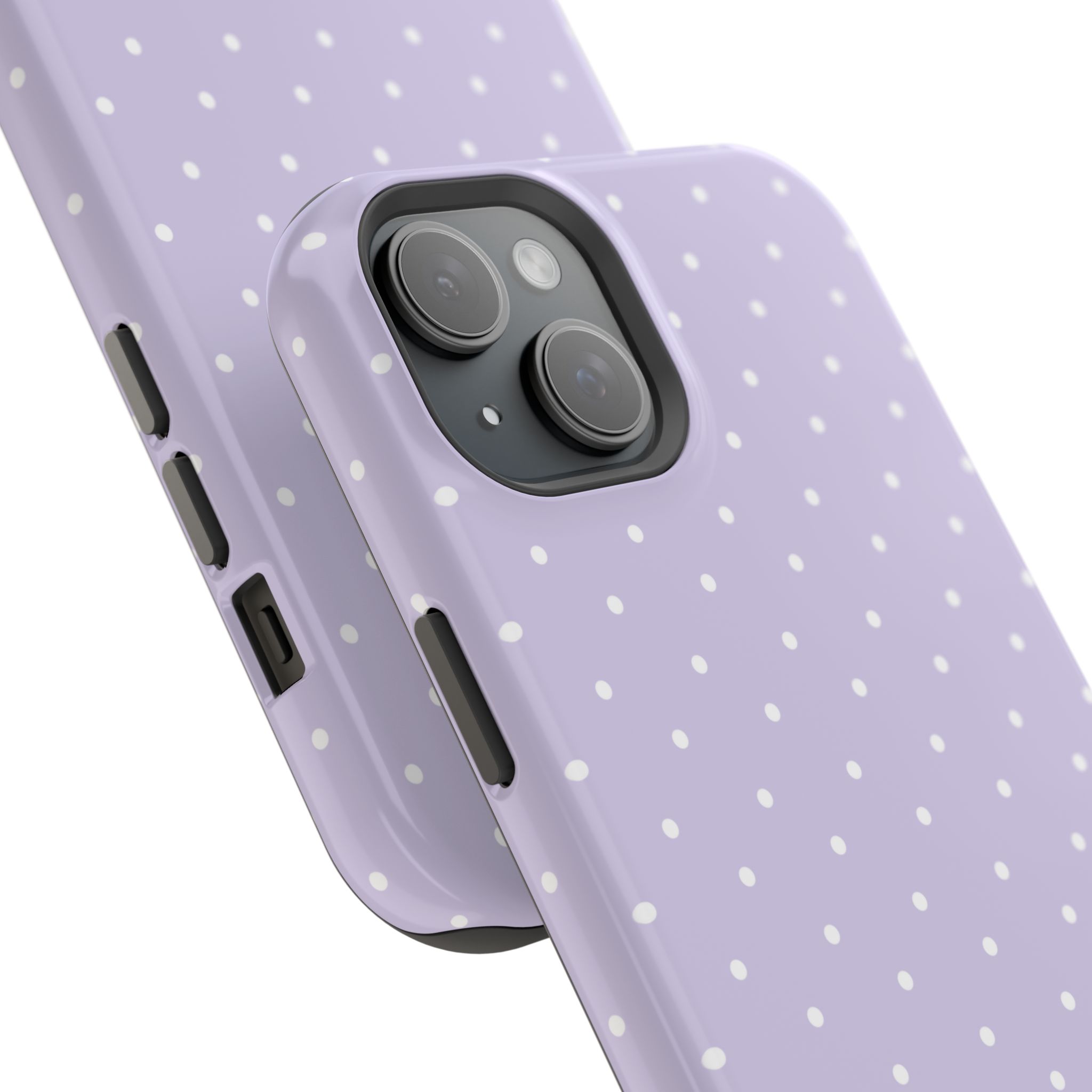 Lilac Polka Dot Magnetic Impact-Resistant Phone Case | Cellfinds - Image 17