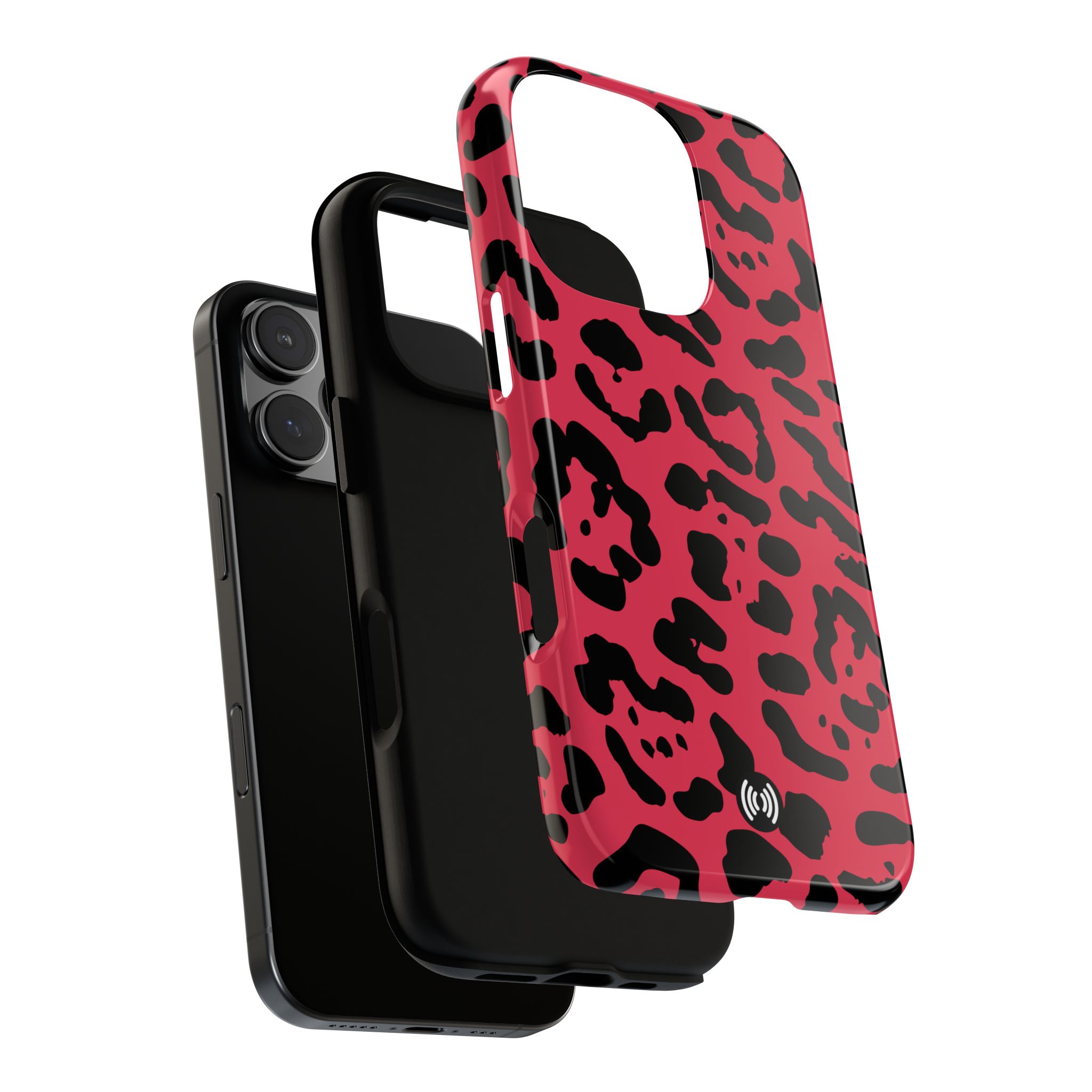 Ruby Red Leopard Print Tough Phone Case | Cellfinds - Image 74