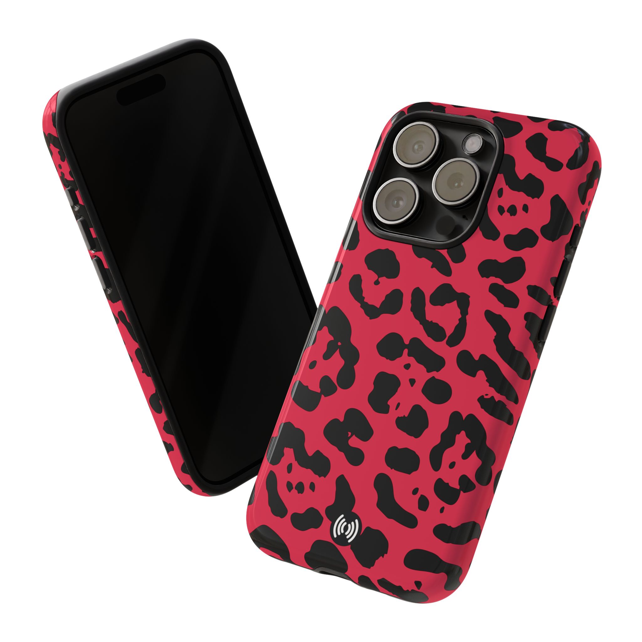 Ruby Red Leopard Print Tough Phone Case | Cellfinds - Image 29