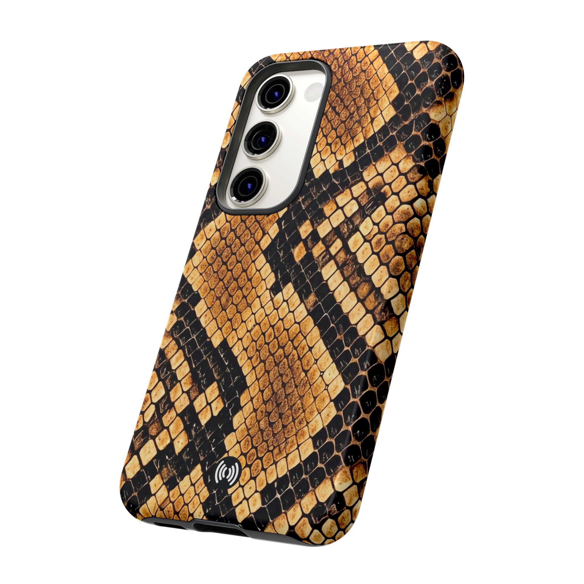 Snake Print Tough Phone Case – Rugged Protective iPhone Cover - Image 2