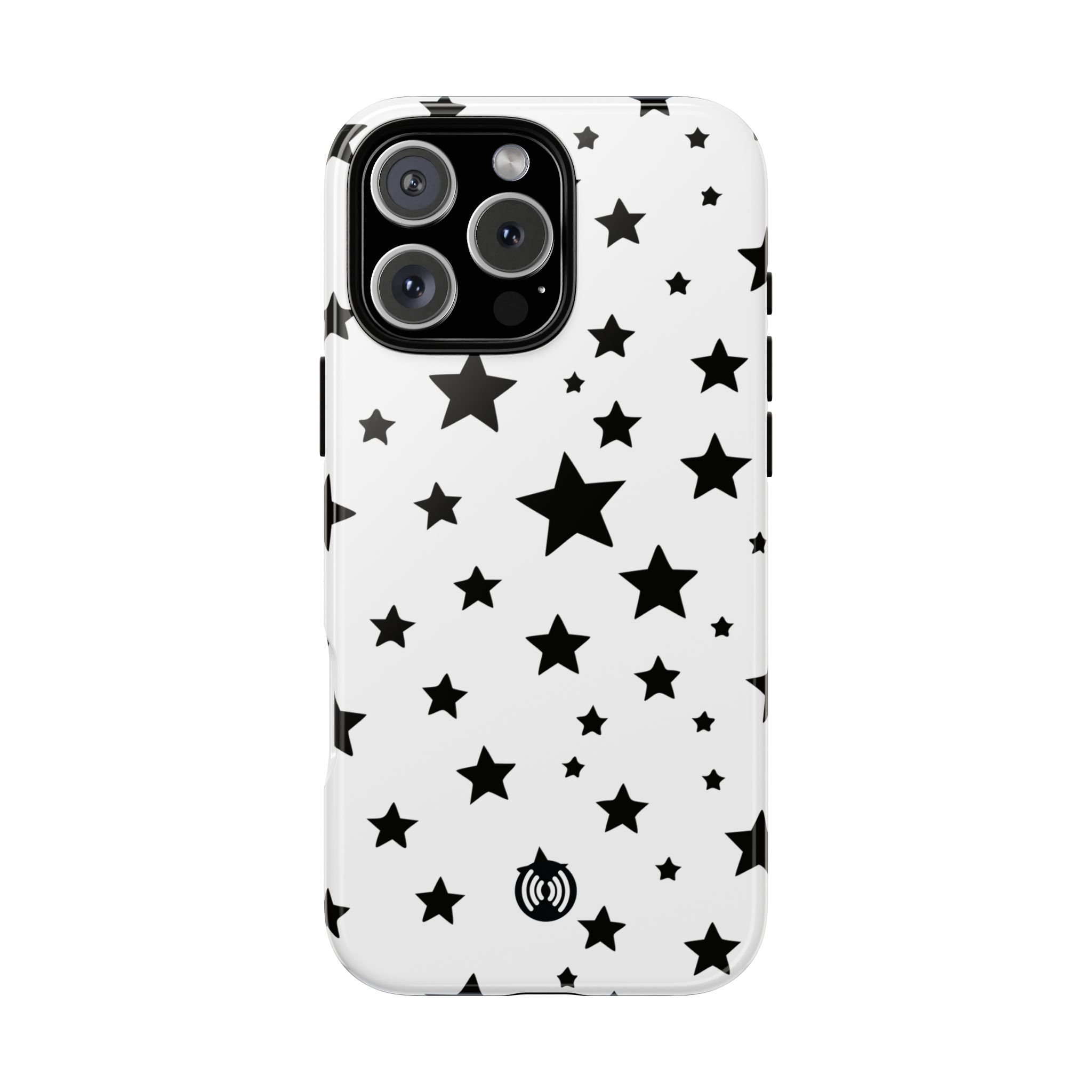 Black Stars on White Phone Case | Cellfinds - Image 78