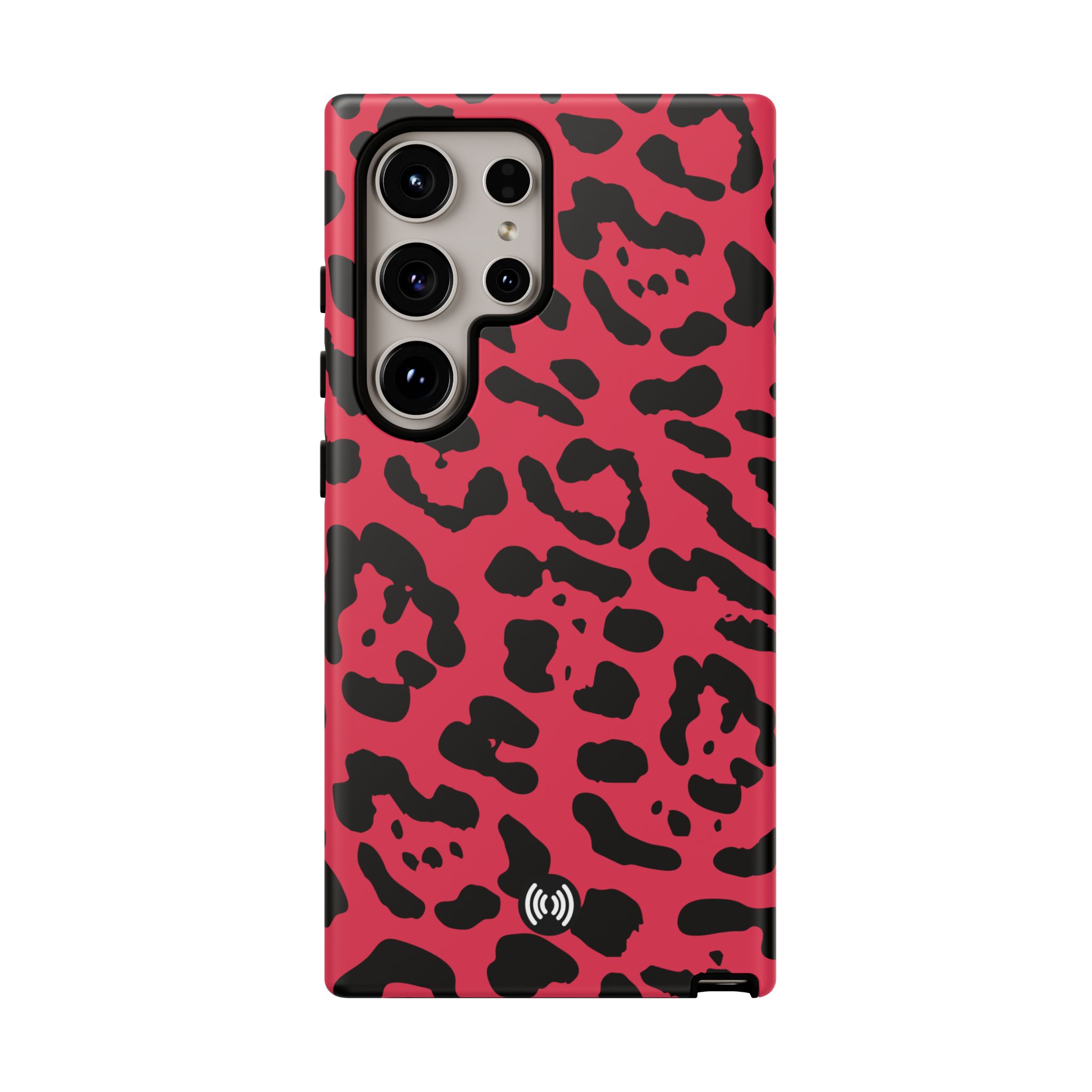 Ruby Red Leopard Print Tough Phone Case | Cellfinds - Image 56