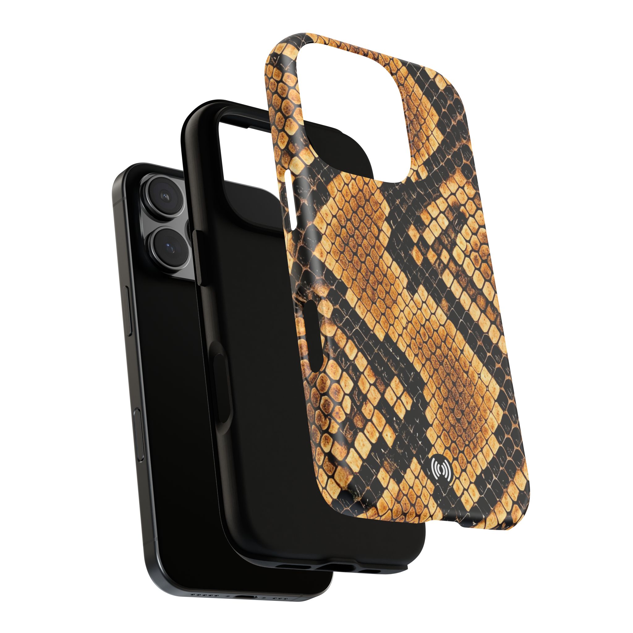 Snake Print Tough Phone Case – Rugged Protective iPhone Cover - Image 76