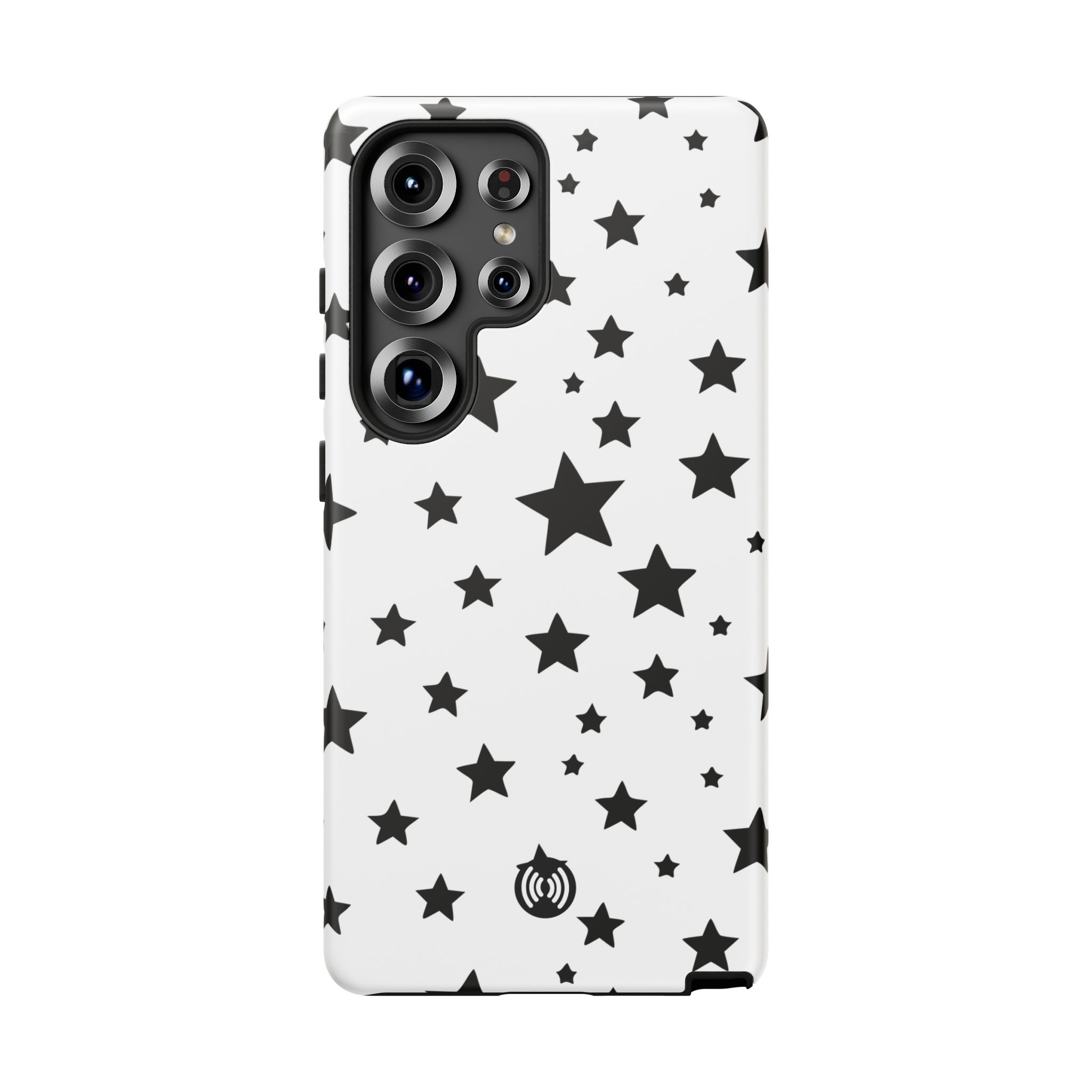 Black Stars on White Phone Case | Cellfinds - Image 104