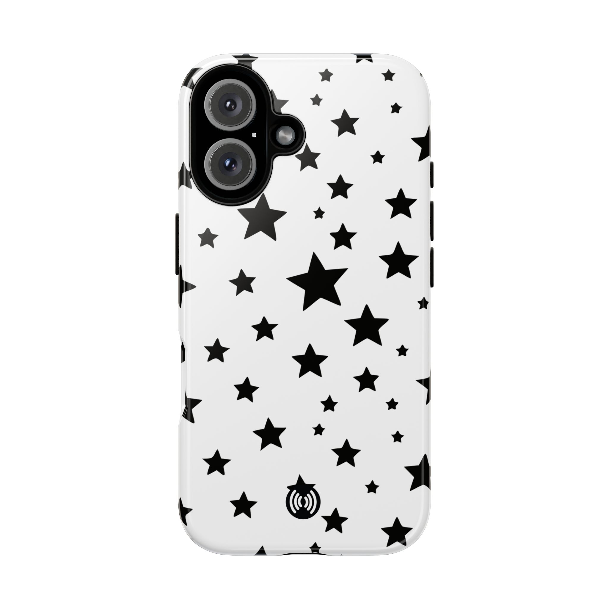 Black Stars on White Phone Case | Cellfinds - Image 60