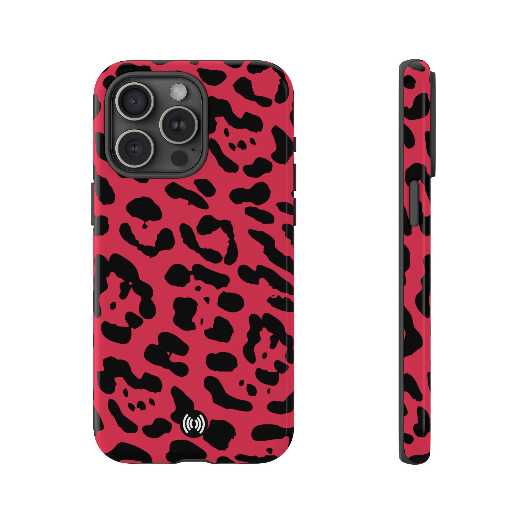 Ruby Red Leopard Print Tough Phone Case | Cellfinds - Image 32