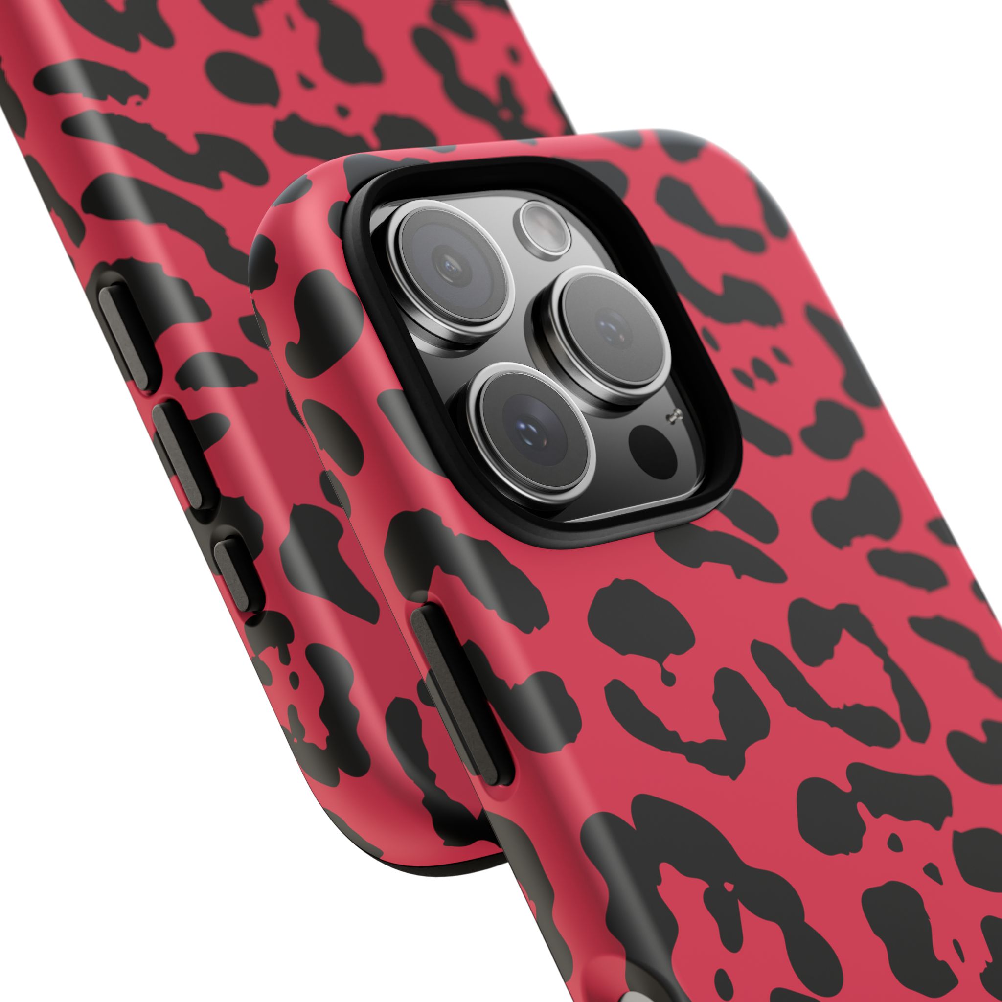 Ruby Red Leopard Print Tough Phone Case | Cellfinds - Image 76