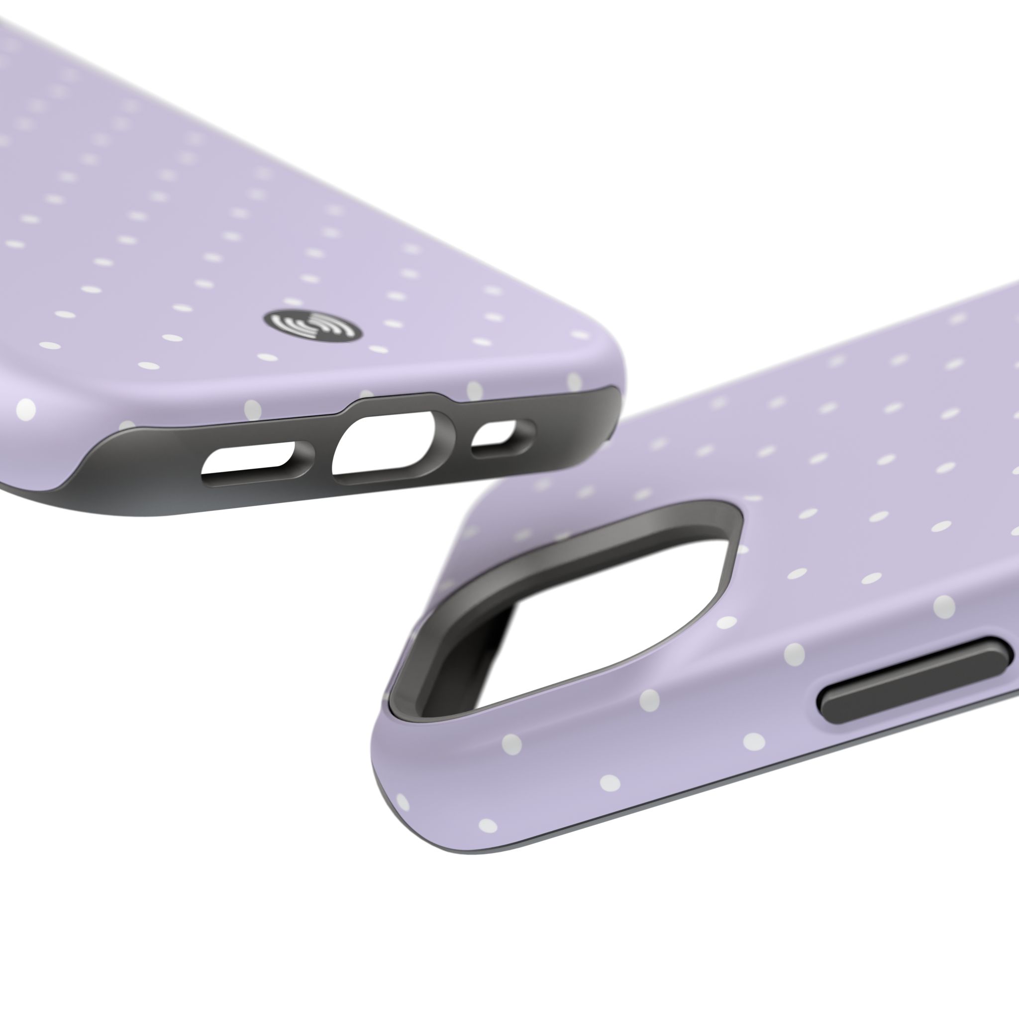 Lilac Polka Dot Magnetic Impact-Resistant Phone Case | Cellfinds - Image 7