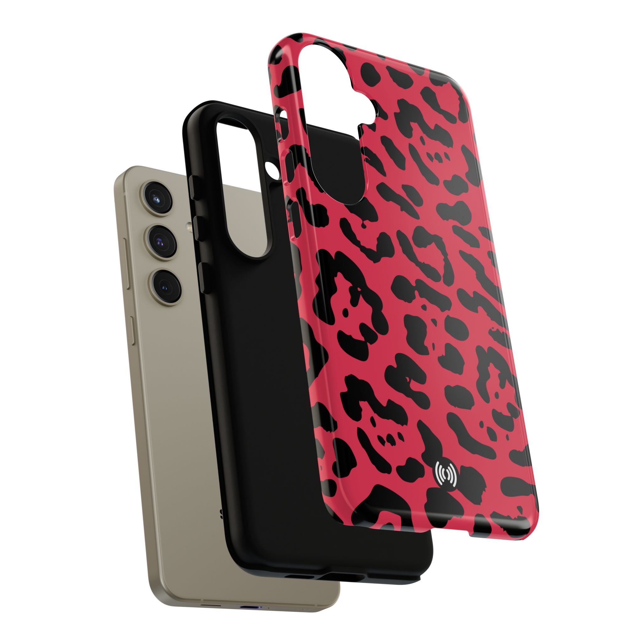 Ruby Red Leopard Print Tough Phone Case | Cellfinds - Image 47
