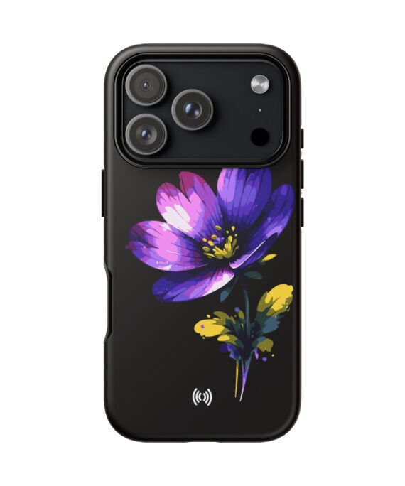 Purple Floral Phone Case | Cellfinds