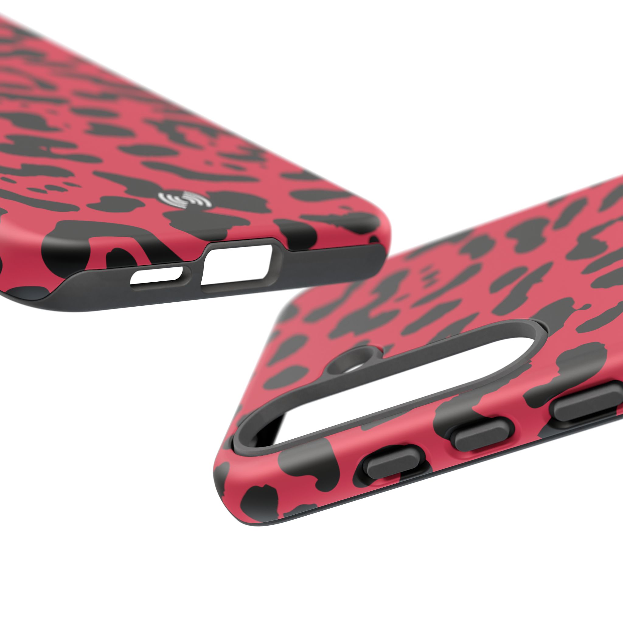 Ruby Red Leopard Print Tough Phone Case | Cellfinds - Image 98