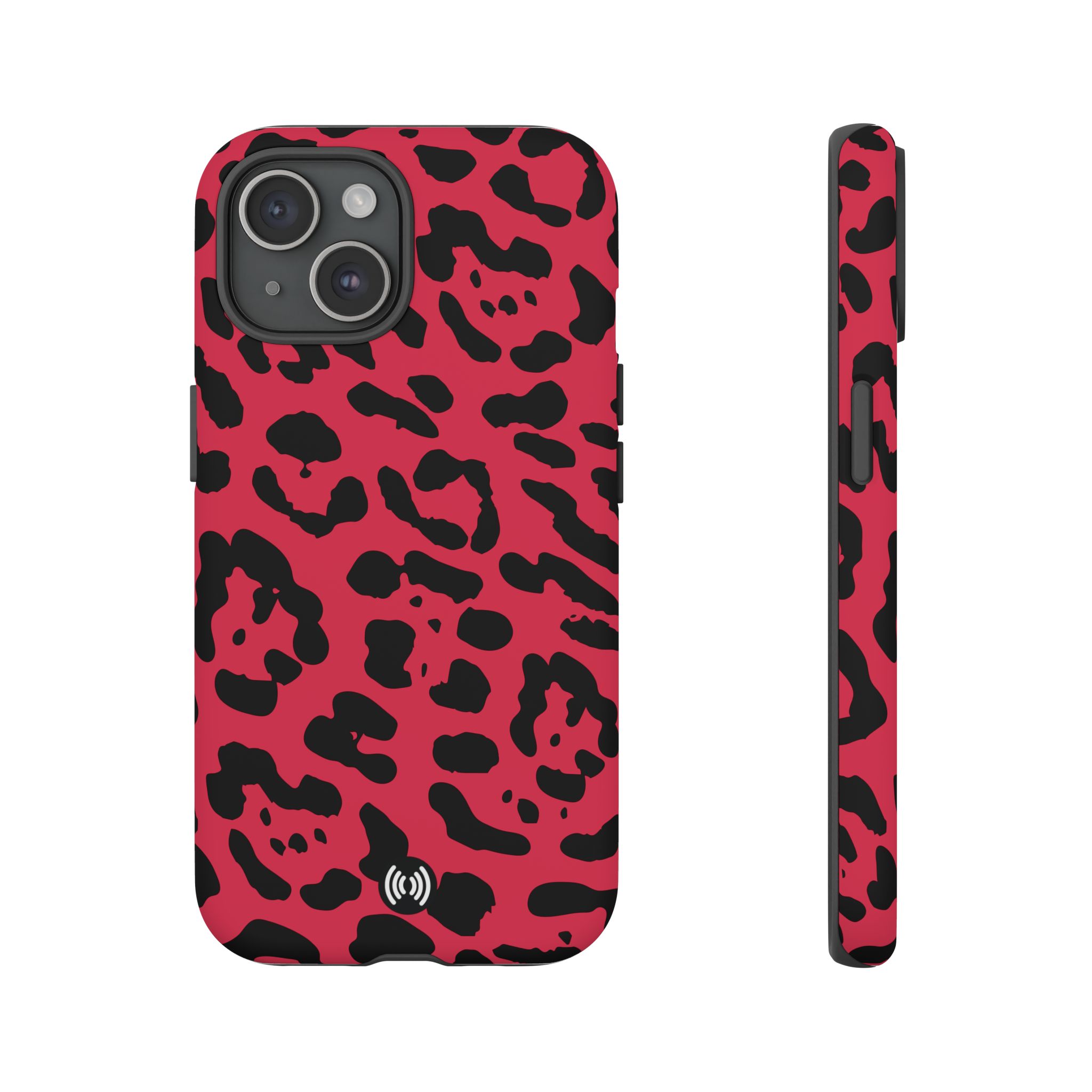 Ruby Red Leopard Print Tough Phone Case | Cellfinds - Image 22