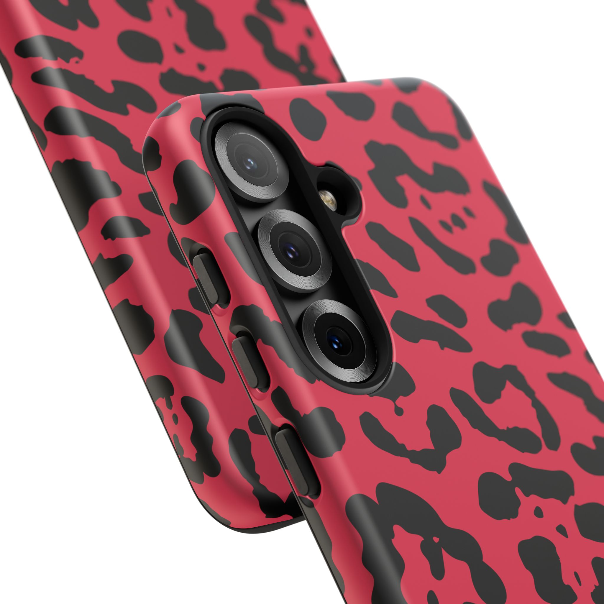 Ruby Red Leopard Print Tough Phone Case | Cellfinds - Image 89