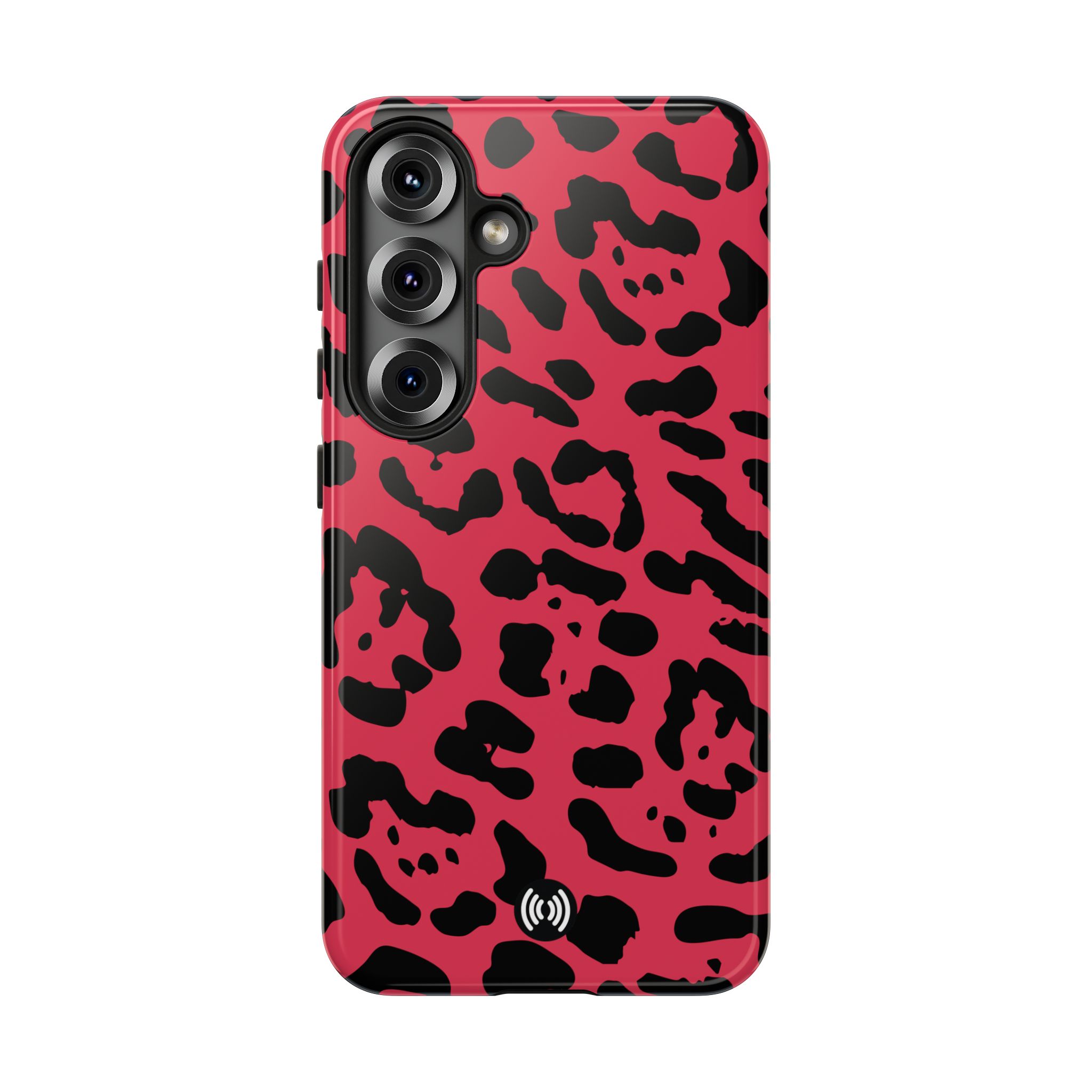 Ruby Red Leopard Print Tough Phone Case | Cellfinds - Image 84