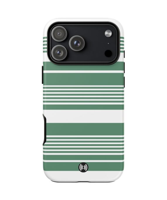 Striped Green Phone Case