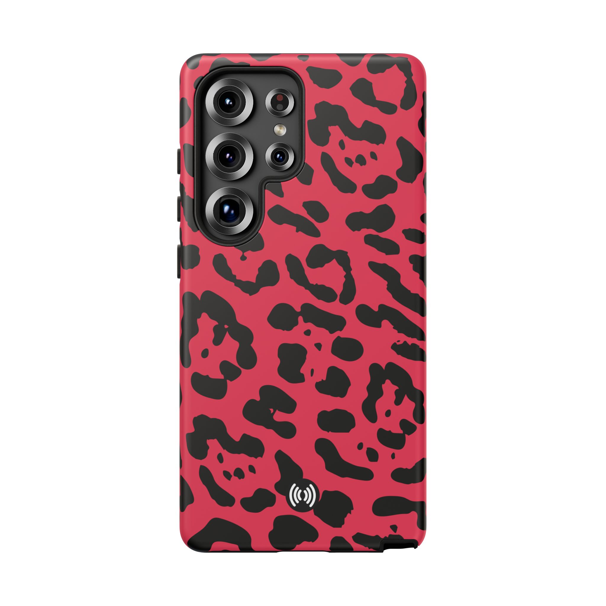 Ruby Red Leopard Print Tough Phone Case | Cellfinds - Image 104